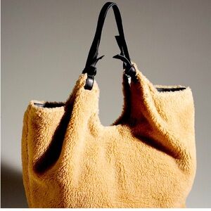 Stylish Tan Tote Bag